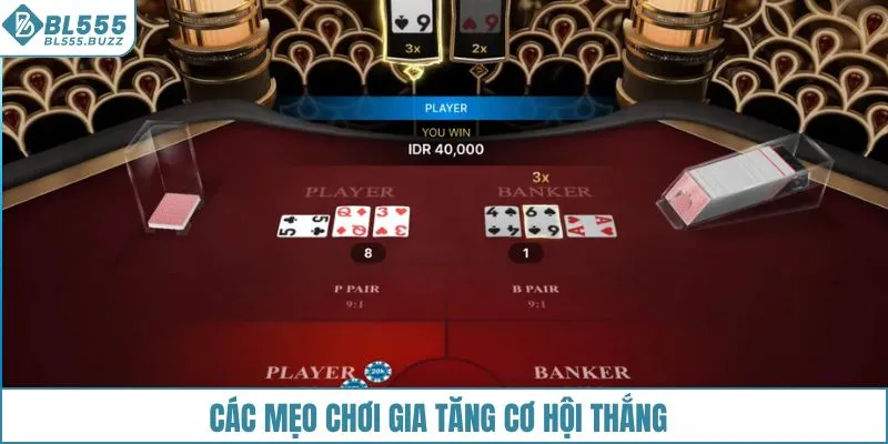 Ưu tiên cửa cược có xác suất thắng cao nhất